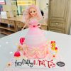 bánh kem dễ thương búp bê barbie đầm váy kem tan chảy dễ thương banh-bup-be-kem-tan-chay-minh-tue-2