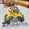 bánh kem dễ thương tạo mẫu minions 3d bé trai vĩnh khôi dễ thương banh-minions-vinh-khoi-4