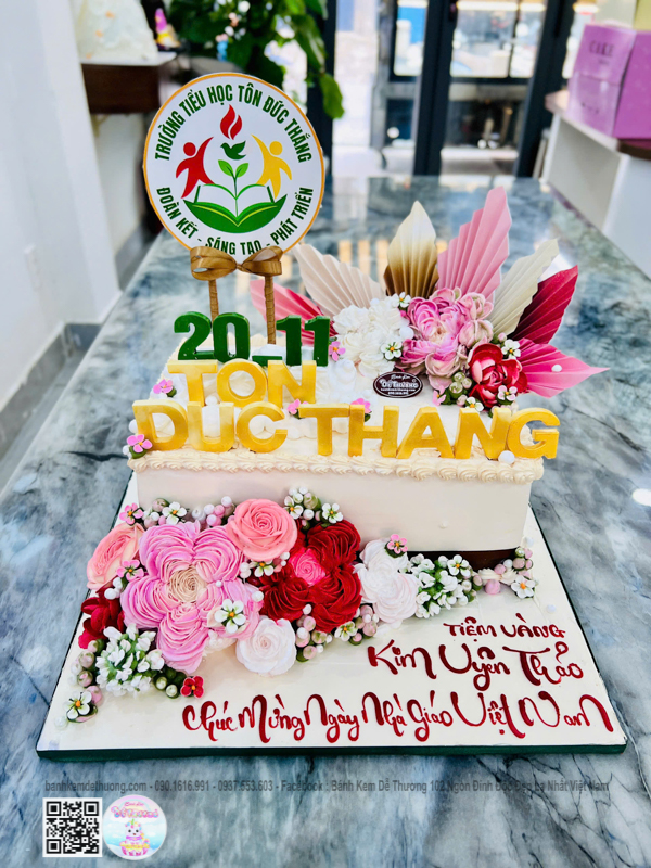 banh-kem-20/11-nha-giao-viet-nam-ton-duc-thang-3