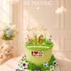bánh kem dễ thương trái banh bóng đá bé trai messi banh-kem-bong-da-con-trai-messi-7