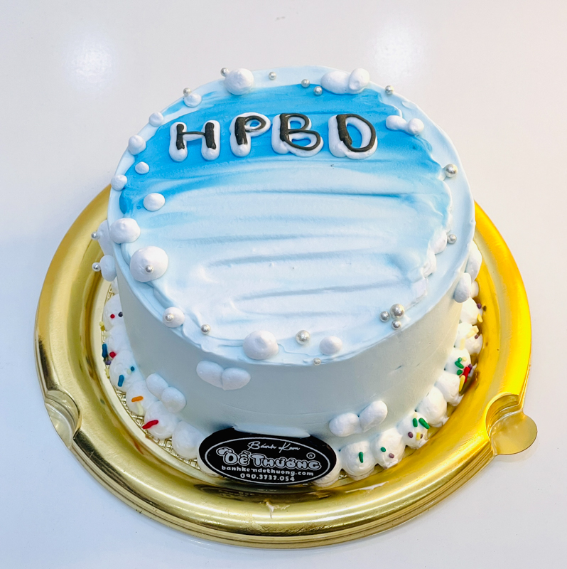 Bánh sinh nhật đơn giản Hàn Quốc - Thu Hường Bakery