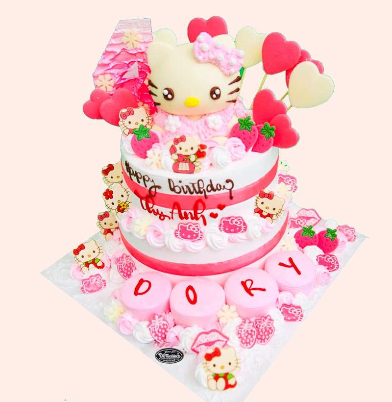 banh-kem-con-meo-hello-kitty-dory
