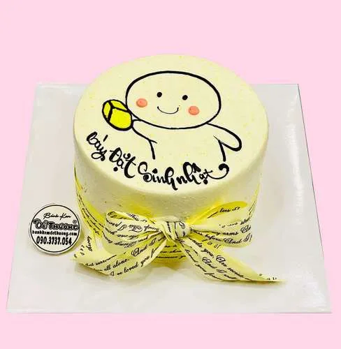 bánh kem bắp phô mai dễ thương