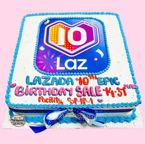 bánh kem sự kiện công ty lazada